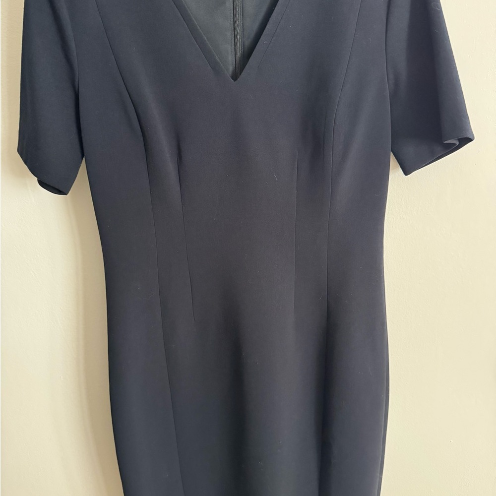 Tahari Black Midi Dress